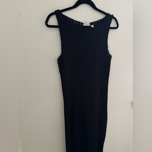 Noisy May Dinah Sleeveless Lace-Stripe Maxi Dress NWT - Picture 5 of 11